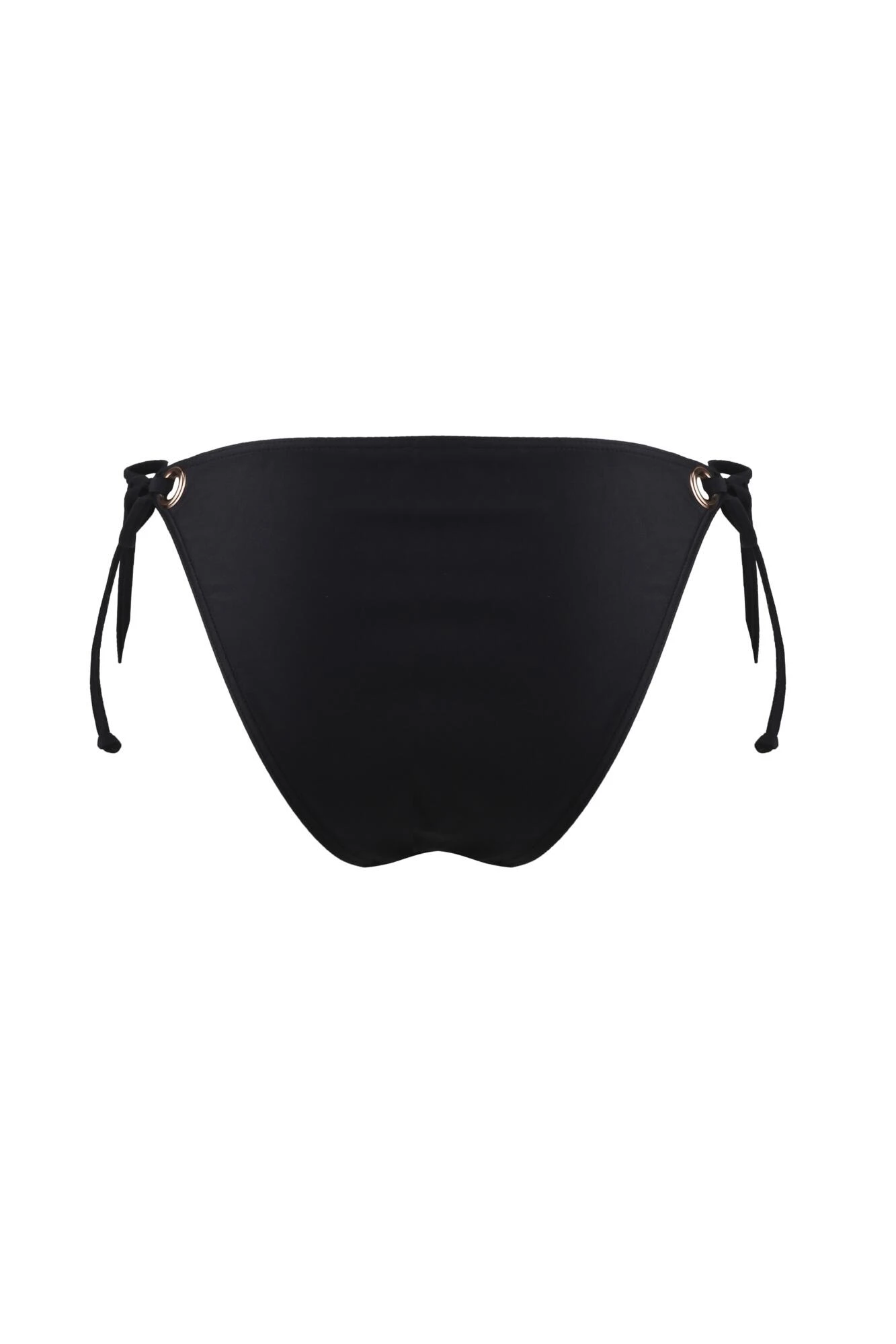 India Recycled Tie Side Bikini Brief - Black 6 India Recycled Tie Side Bikini Brief - Black - Image 4