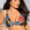 Riviera Non Wired Removable Cups Top - Multi -Sultry Curve 288048 20220614151800