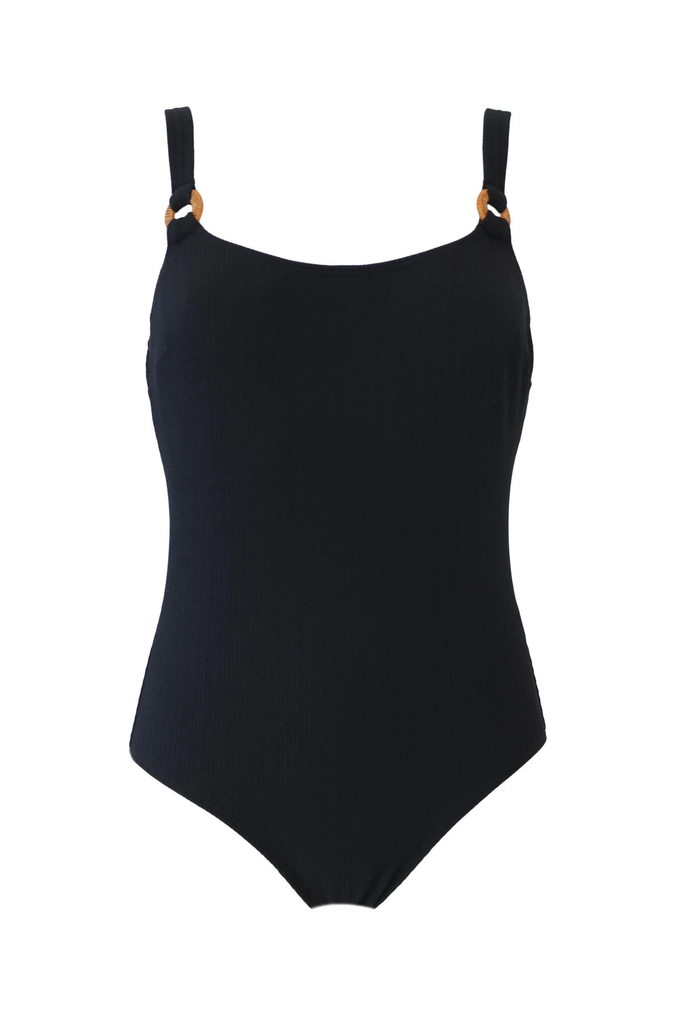 Cali Recycled Ring Underwired Control Swimsuit - Black 9 Cali Recycled Ring Underwired Control Swimsuit - Black - Image 7