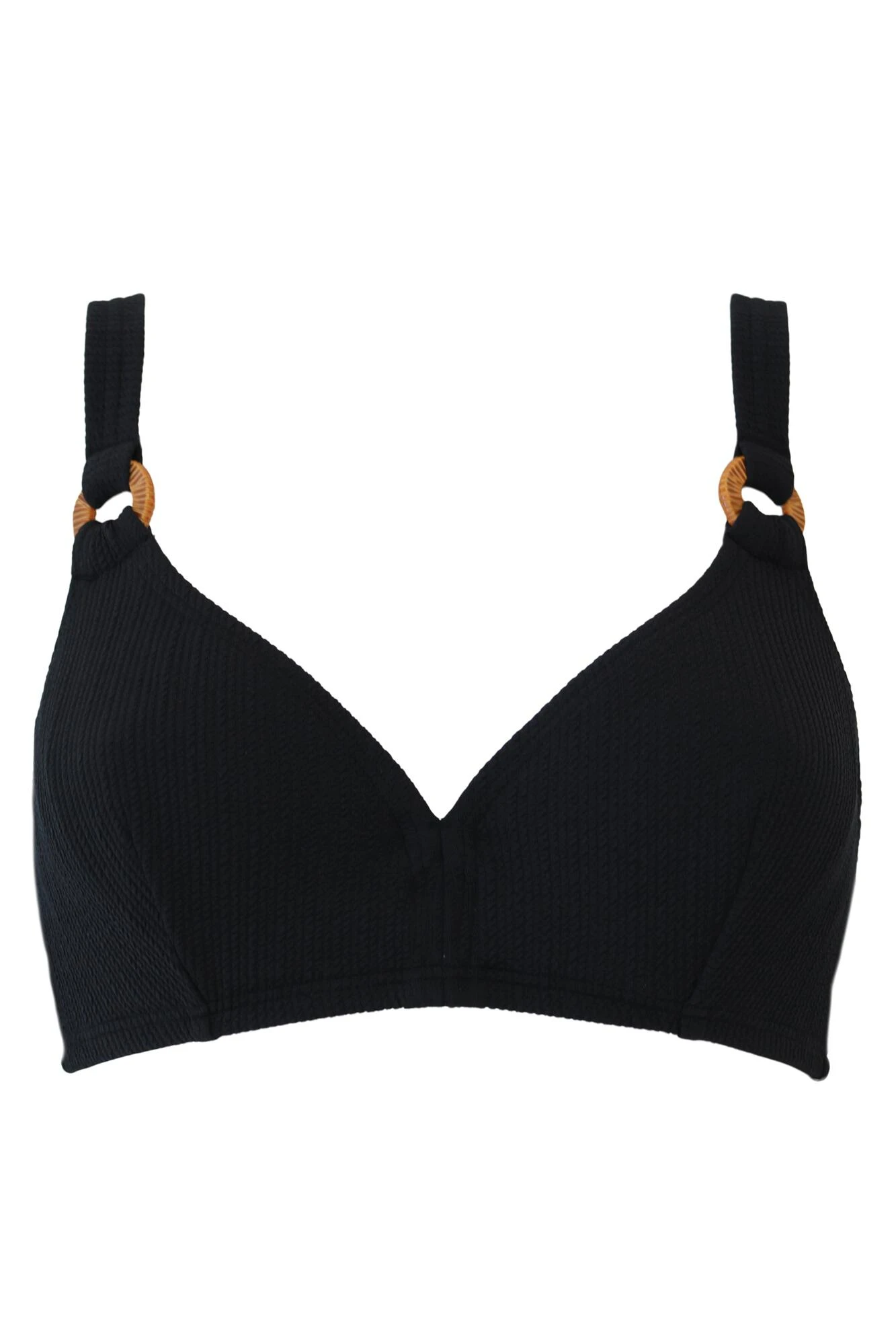 Cali Recycled Hidden Underwired Top - Black 8 Cali Recycled Hidden Underwired Top - Black - Image 6