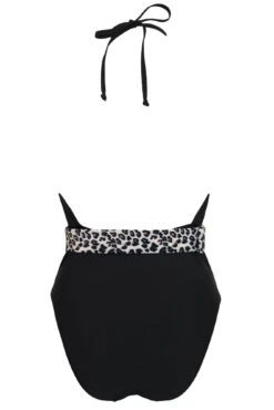 Wild Halter Belted Plunge Control Swimsuit - Black/Leopard 13 Wild Halter Belted Plunge Control Swimsuit - Black/Leopard -Sultry Curve 288617 20220621141800