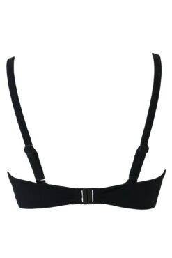 Cali Recycled Underwired Padded Top - Black -Sultry Curve 289765 20220705105000