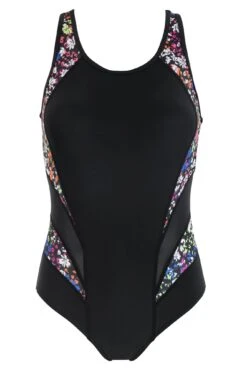 Energy Chlorine Resistant Control Swimsuit - Ditsy -Sultry Curve 290864 20220819163200