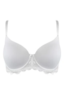 Romance Balconette T Shirt Bra - White -Sultry Curve 292147 20230109164000