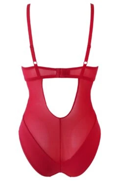 Romance Padded Push Up Body - Red/Pink -Sultry Curve 292780 20230505134000