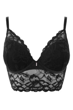 Manhattan Padded Longline - Black -Sultry Curve 292992 20221109165300