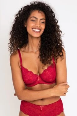 Amour Non Padded Bra - Red/Cherry 11 Amour Non Padded Bra - Red/Cherry -Sultry Curve 295947 20221111133600