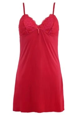 Amour Luxe Chemise - Red/Cherry -Sultry Curve 296279 20220905165000