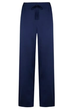 Dusk Satin Pyjama Set - Navy -Sultry Curve 296564 20221115112200