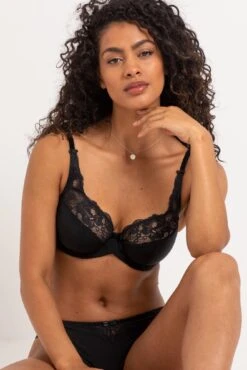 Flamenco Full Cup Bra - Black -Sultry Curve 296605 20230525163900