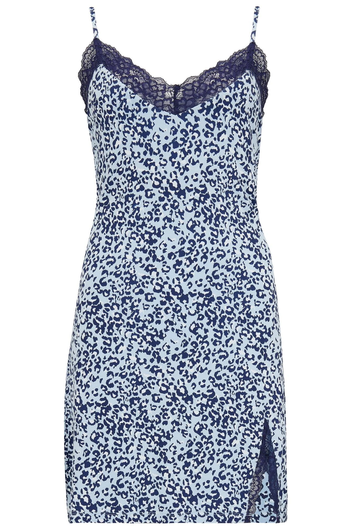 Sofa Loves Lace Hidden Support Soft Jersey Split C - Blue/Navy 6 Sofa Loves Lace Hidden Support Soft Jersey Split C - Blue/Navy - Image 4