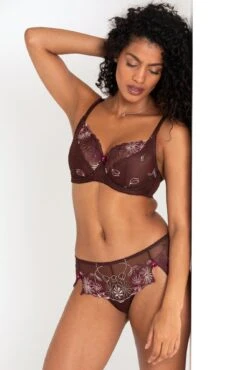 St Tropez Full Cup Set - Chocolate/Red -Sultry Curve 298448 20221013130700