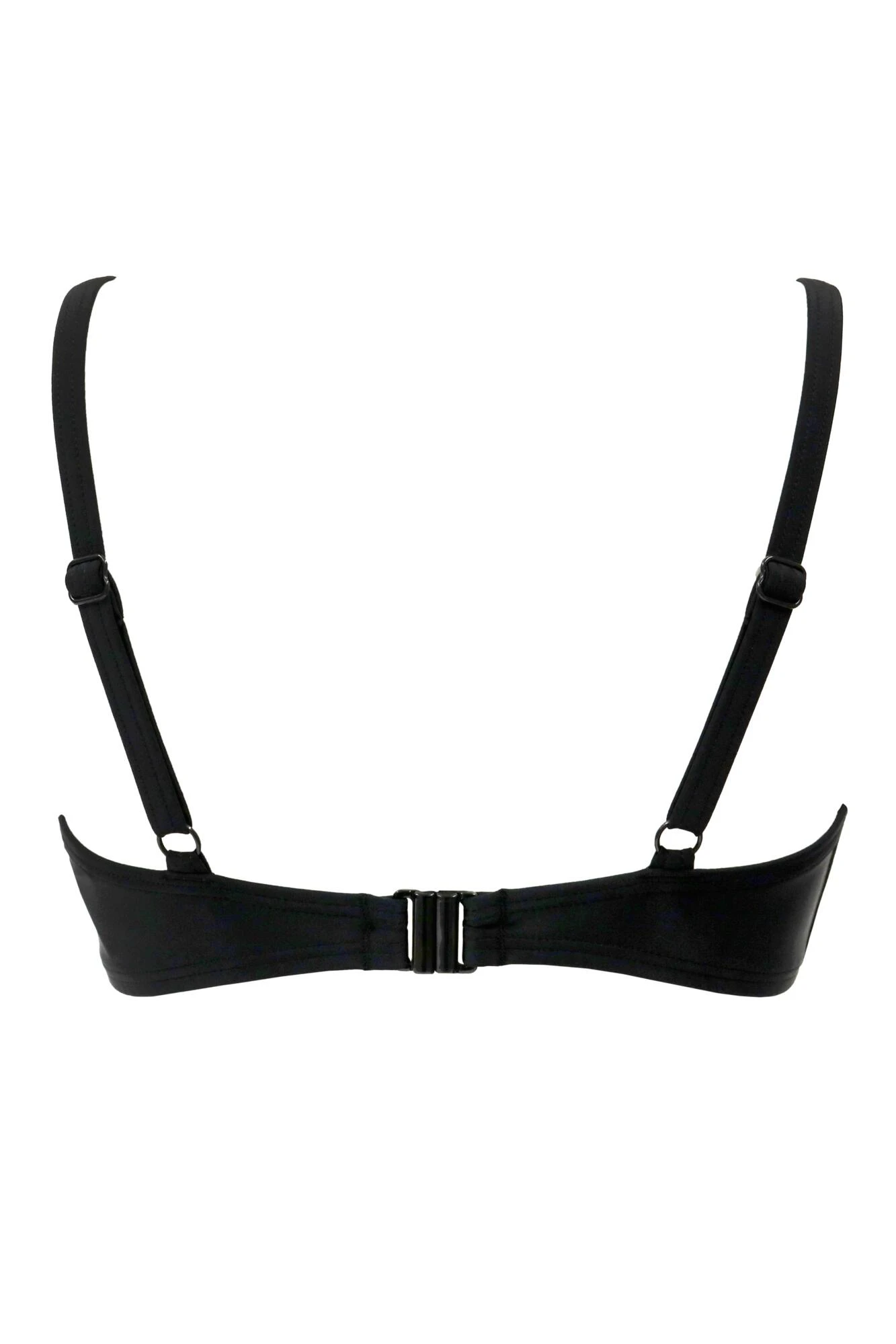 Free Spirit Lightly Padded UW Twist Front Top - Black 8 Free Spirit Lightly Padded UW Twist Front Top - Black - Image 6