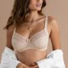 Aura Side Support Underwired Bra - Almond 2 Aura Side Support Underwired Bra - Almond -Sultry Curve 298868 20221020125800