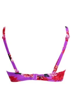 Getaway Padded Convertible Underwired Top - Ultraviolet Floral -Sultry Curve 299156 20221027143100