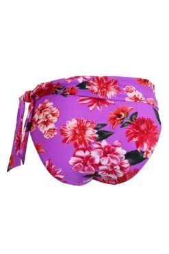 Getaway Fold Over Tie Brief - Ultraviolet Floral -Sultry Curve 299229 20221128151800