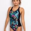 Energy Chlorine Resistant Recycled Swimsuit - Tropical