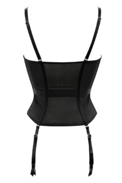 India Bold Embroidery Basque - Black 11 India Bold Embroidery Basque - Black -Sultry Curve 300413 20221109135600