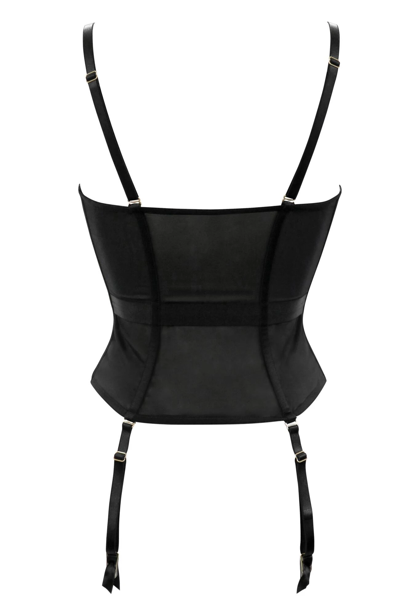 India Bold Embroidery Basque - Black 7 India Bold Embroidery Basque - Black - Image 5