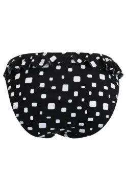 Cascade Frill Brief - Black/White 13 Cascade Frill Brief - Black/White -Sultry Curve 301337 20230328140000