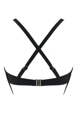 Mykonos Cowl Neck Underwired Top - Black 19 Mykonos Cowl Neck Underwired Top - Black -Sultry Curve 301465 20230214091600