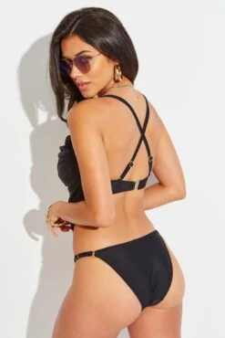 Mykonos Cowl Neck Underwired Top - Black 17 Mykonos Cowl Neck Underwired Top - Black -Sultry Curve 301470 20230213162500