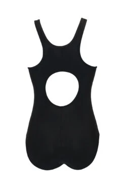 Energy Chlorine Resistant Recycled High Neck Zip F - Black/Purple -Sultry Curve 301515 20221130154600