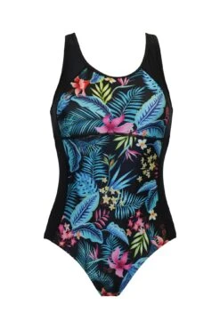 Energy Chlorine Resistant Recycled Swimsuit - Tropical -Sultry Curve 301519 20221130155200