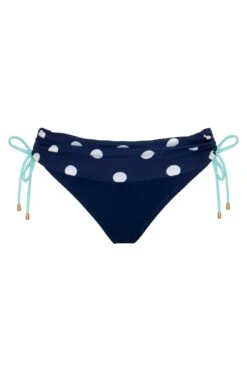 Beach House Fold Over Brief - Navy/White/Aqua -Sultry Curve 305864 20230106102300
