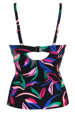 Palermo Underwired Non Padded Tankini Top - Multi -Sultry Curve 306569 20230109153100