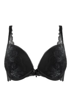 Ooo La La Padded Bra - Black/Slate -Sultry Curve 306802 20230110153600