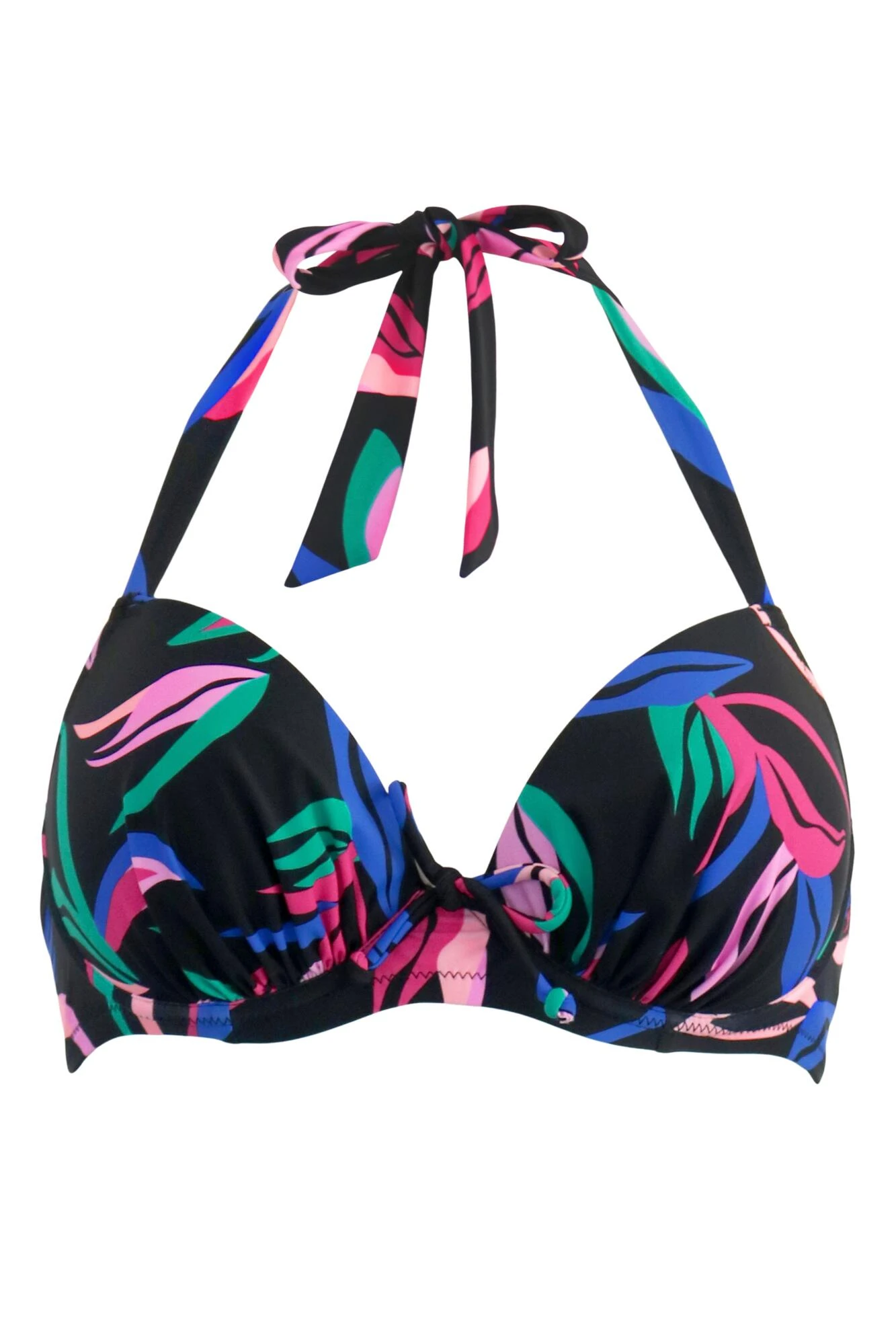 Palermo Underwired Padded Halter Top - Multi 6 Palermo Underwired Padded Halter Top - Multi - Image 4