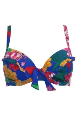 Antigua Frill Padded Underwired Top - Blue Floral 14 Antigua Frill Padded Underwired Top - Blue Floral -Sultry Curve 308183 20230612145200