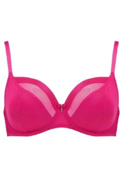 Viva Luxe Underwired Bra - Raspberry -Sultry Curve 308475 20230125114400