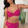 Viva Luxe High Leg Brief - Raspberry 1 Viva Luxe High Leg Brief - Raspberry -Sultry Curve 308536 20230125114700