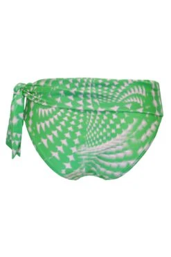 Portofino Tie Fold Over Brief - Green/Pink 11 Portofino Tie Fold Over Brief - Green/Pink -Sultry Curve 308629 20230125124900