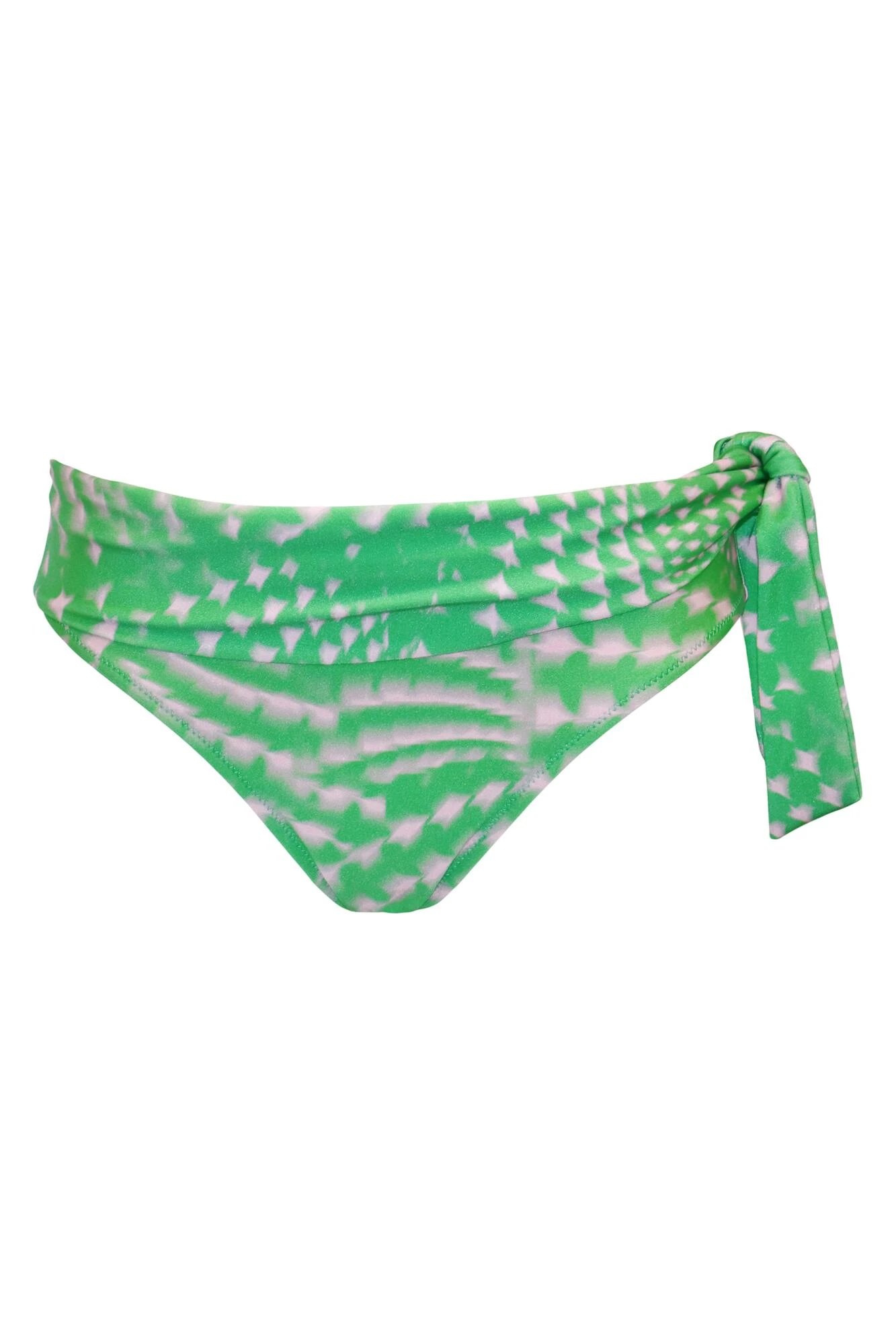 Portofino Tie Fold Over Brief - Green/Pink 6 Portofino Tie Fold Over Brief - Green/Pink - Image 4