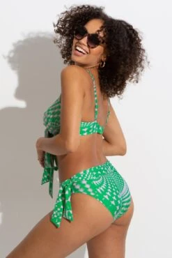 Portofino Tie Fold Over Brief - Green/Pink 9 Portofino Tie Fold Over Brief - Green/Pink -Sultry Curve 308633 20230125124900