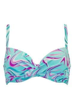 Carnival Lightly Padded Twist Front U/W Top - Aquaburst 10 Carnival Lightly Padded Twist Front U/W Top - Aquaburst -Sultry Curve 311228 20230223161700