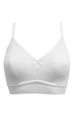 Love To Lounge Cotton Non Wired Bra - White 8 Love To Lounge Cotton Non Wired Bra - White -Sultry Curve 311349 20230525152700