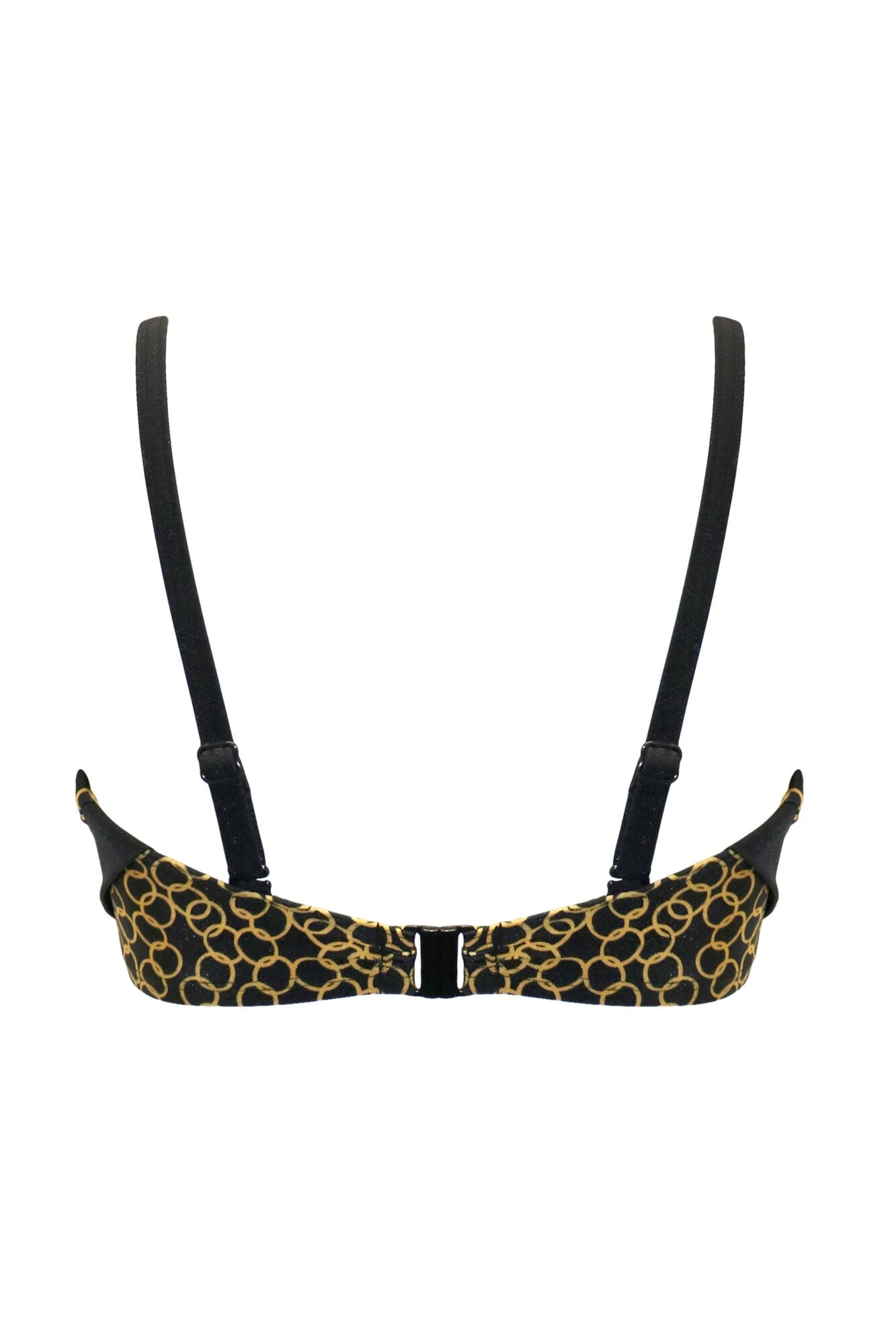 Casablanca Underwired Removable Straps Scarf Top - Gold Chain 10 Casablanca Underwired Removable Straps Scarf Top - Gold Chain - Image 9