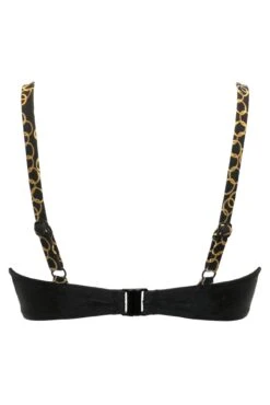 Casablanca Lightly Padded Underwired Front Tie Top - Gold Chain 13 Casablanca Lightly Padded Underwired Front Tie Top - Gold Chain -Sultry Curve 311986 20230302162500