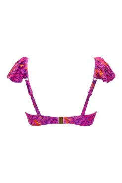 Bermuda Underwired Non-Padded Frill Top - Multi -Sultry Curve 312506 20230814143200