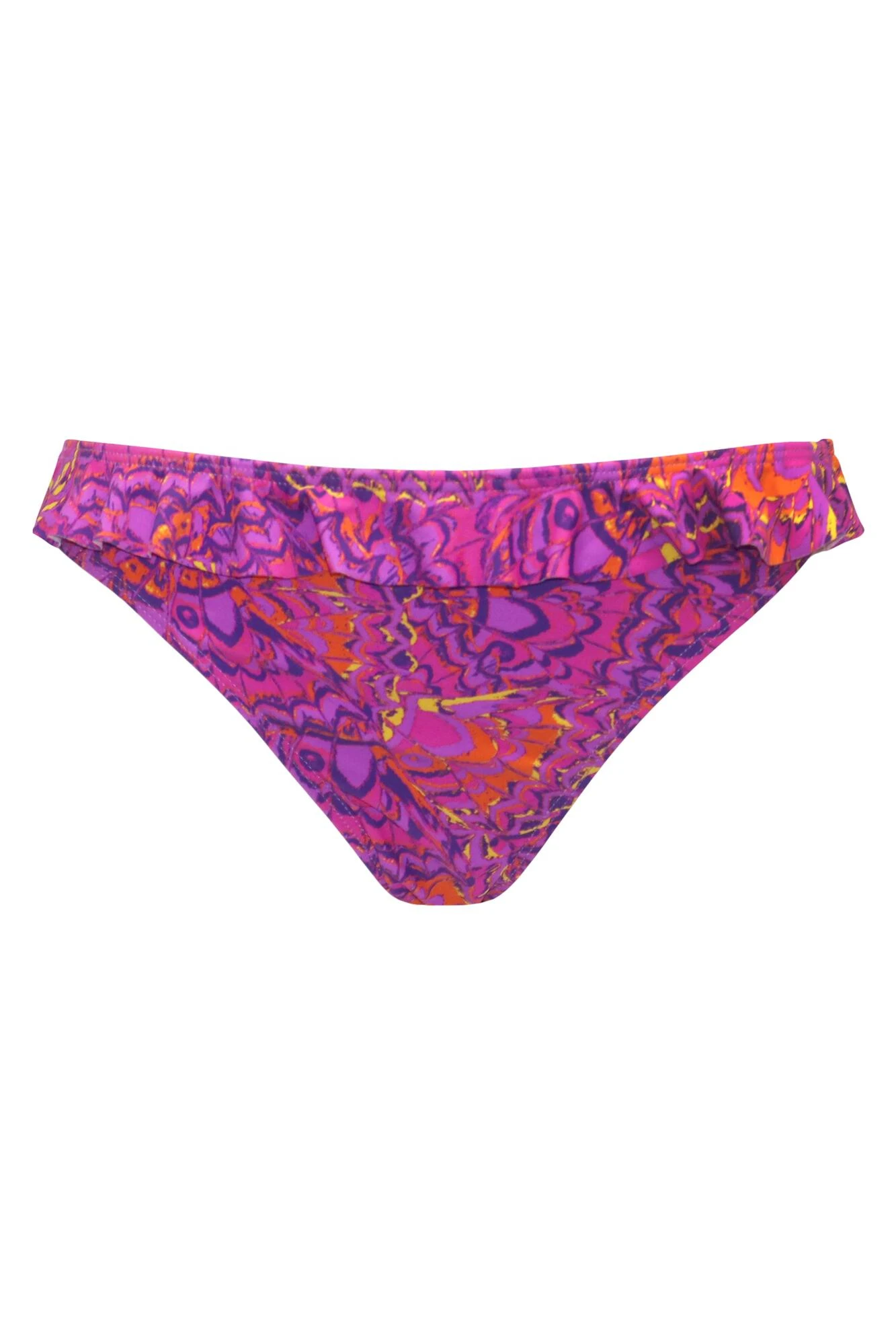 Bermuda High-Leg Frill Brief - Multi 7 Bermuda High-Leg Frill Brief - Multi - Image 5