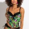 St Lucia Padded Underwired Tankini - Tropical -Sultry Curve 312781 20230322151200