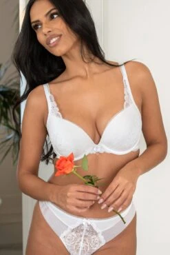 Ooo La La Padded Set - White -Sultry Curve 312837 20230323155700