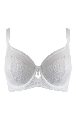 Ooo La La Non-Padded Underwired Bra - White -Sultry Curve 313228 20230404104200