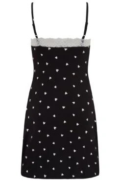 Sofa Loves Lace Hidden Support Soft Jersey Split C - Black/White -Sultry Curve 313317 20230417095800