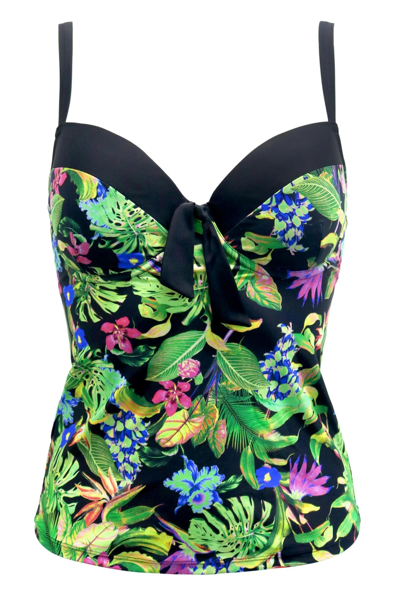 St Lucia Padded Underwired Tankini - Tropical 7 St Lucia Padded Underwired Tankini - Tropical - Image 5