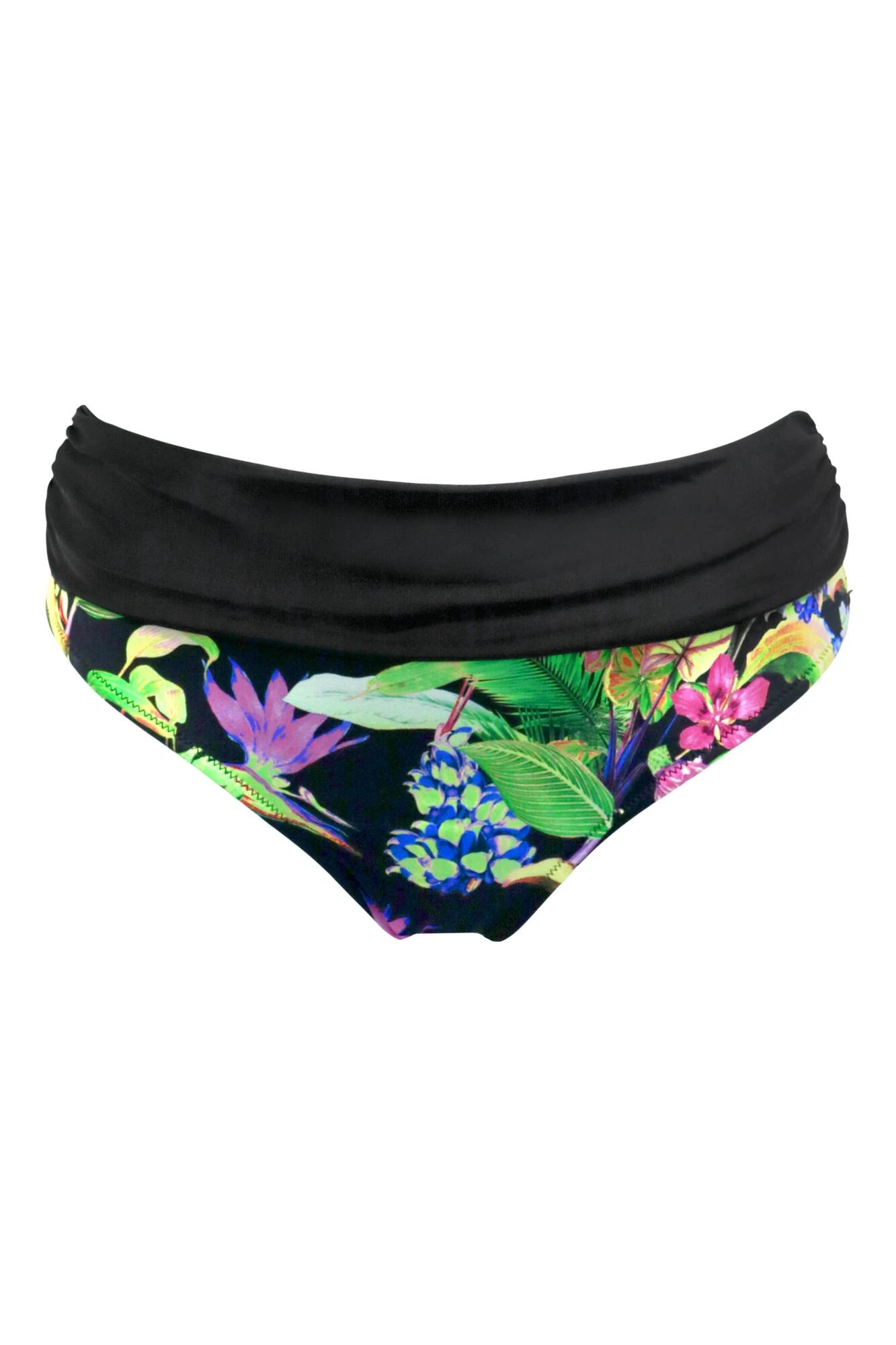St Lucia Fold Over Brief - Tropical 7 St Lucia Fold Over Brief - Tropical - Image 5